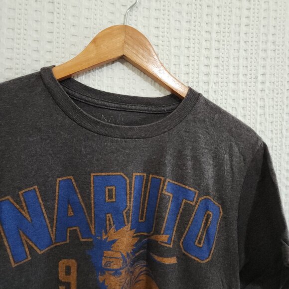 Hot Topic Naruto Men's Grey Anime Crewneck Shirt Size Medium - Picture 5 of 9